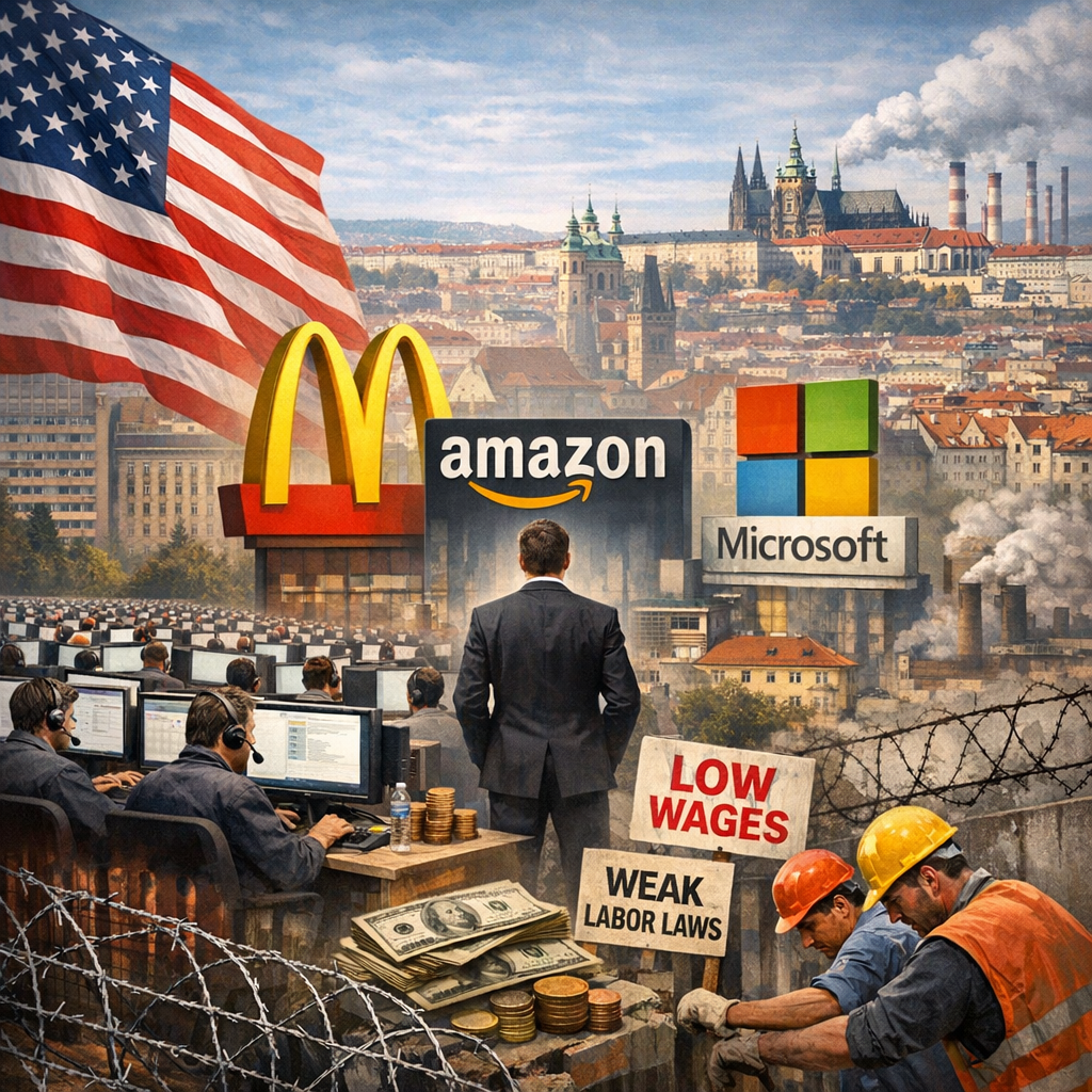 US corporate invasion to Europe